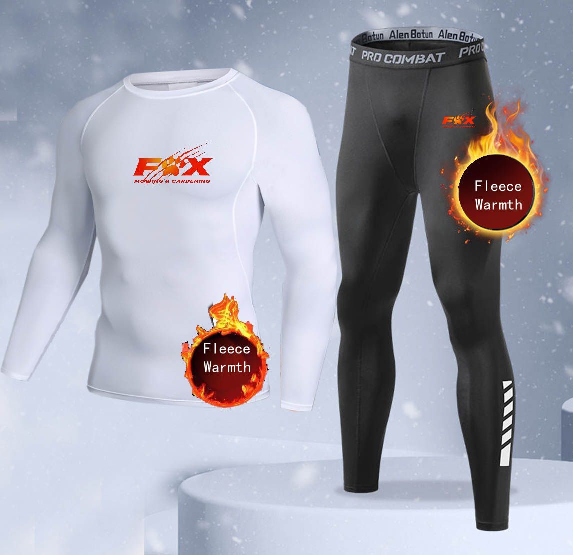 New 2-pieces Winter Warm Men U - Thermal Long John recension och pris