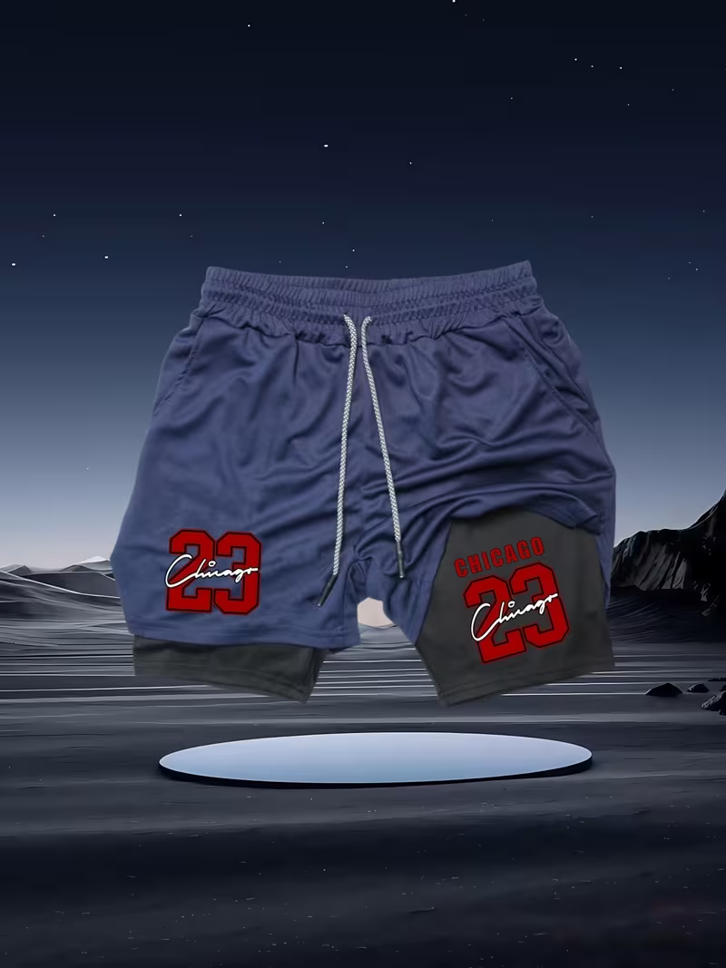 2026 New Men's Quick-Dry Doubl - Compression Shorts Athletes recension och pris