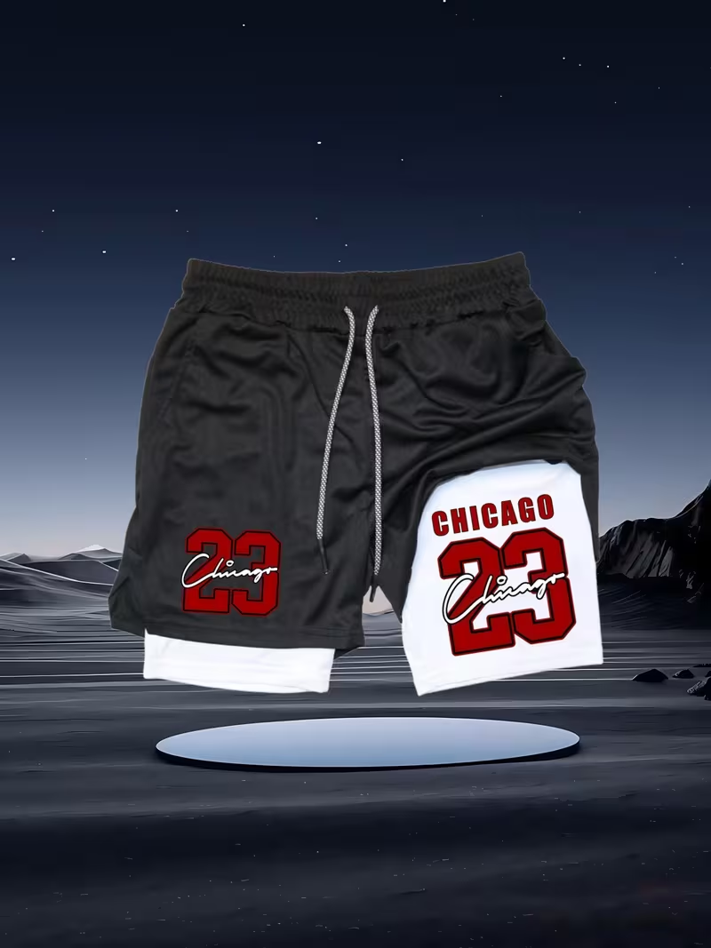 2026 New Men's Quick-Dry Doubl - Compression Shorts Athletes recension och pris
