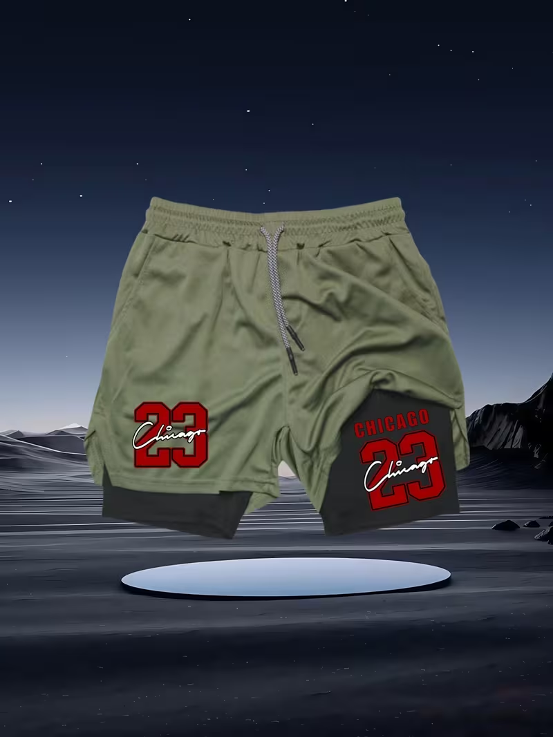 2026 New Men's Quick-Dry Doubl - Compression Shorts Athletes recension och pris