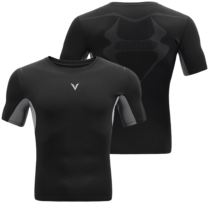 Men Fitness Sportswear Bodybui - T Shirt Tight Fit recension och pris