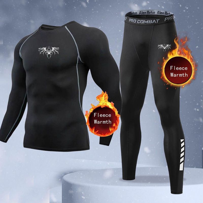 New 2-pieces Winter Warm Men U - Thermal Long John recension och pris