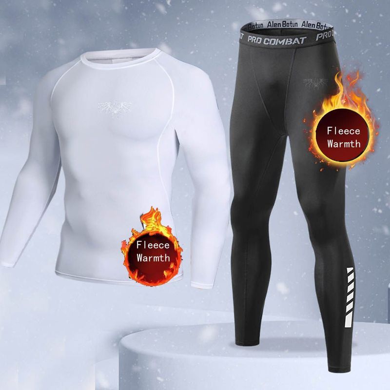 New 2-pieces Winter Warm Men U - Thermal Long John recension och pris