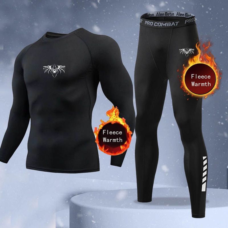 New 2-pieces Winter Warm Men U - Thermal Long John recension och pris
