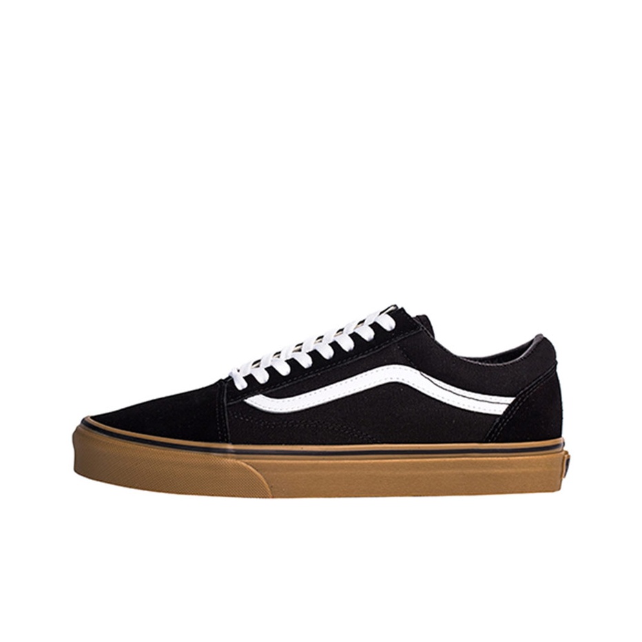 Vans Old Skool Black Gum Leath - Vans Shoes Old Skool recension och pris