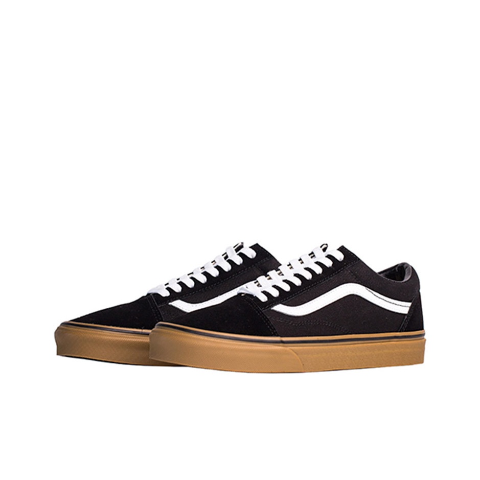 Vans Old Skool Black Gum Leath - Vans Shoes Old Skool recension och pris