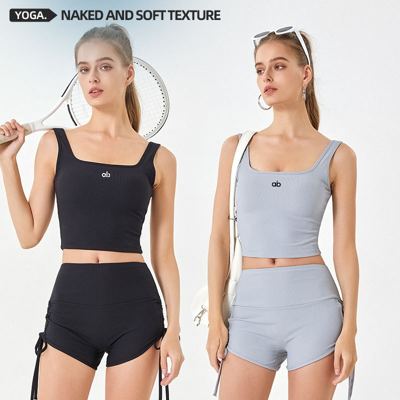 Women Summer Ribbed Yoga Tank  - Suspender Tank Top recension och pris